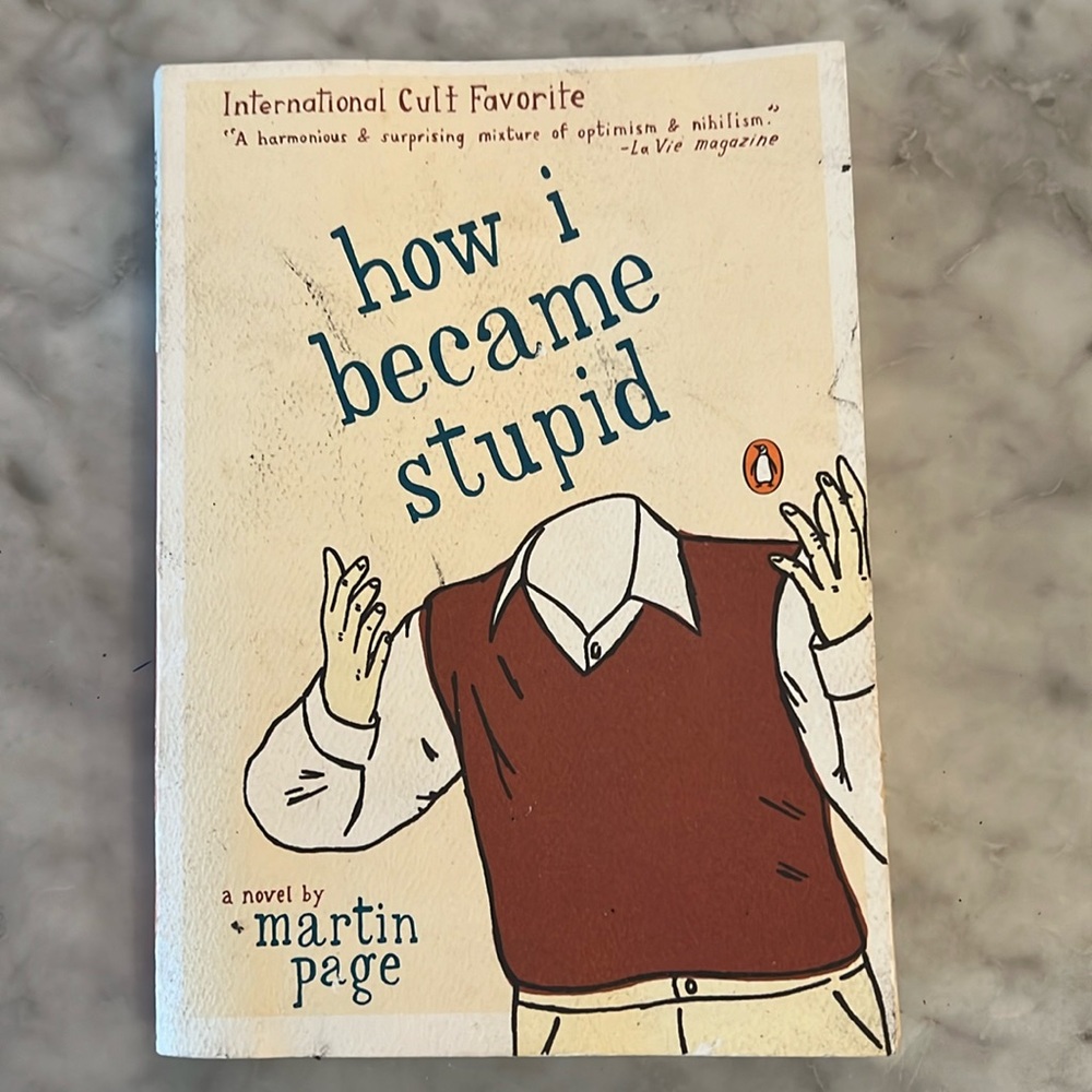 How I Became Stupid -- Martin Page smoke free home
